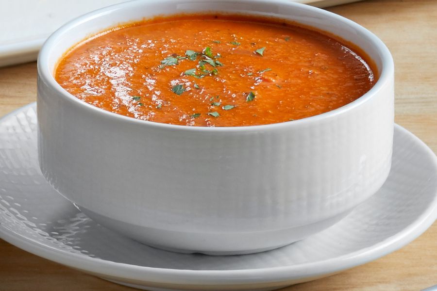 Bowl of Tomato Basil Soup